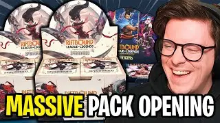 Opening an INSANE Amount of Riftbound Packs