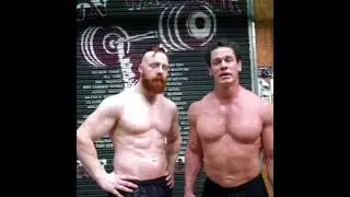 JOHN CENA AND SHEAMUS TOGETHER