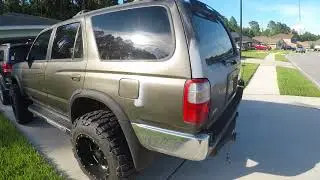 Lifted 1997 Toyota 4Runner Walk Around Video 33 12.50 Nitto Exteme Mud Grapplers
