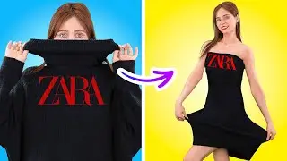 GENIALE DIY-KLEIDUNGSTRICKS || Fashion-Hacks und Tipps von 123GO!GOLD