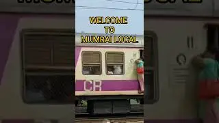 MUMBAI LOCAL IS BEST,REEL TO REAL VIDEO,LOVE MUMBAI LOCAL TRAIN #youtube #train #mumbai