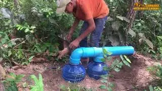 Awesome Quick Bird Trap Using Two Big Bottles & PVC Pipe   Easy Deep Hole PVC Pipe Bird Trap