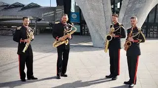 La Musique de l'Artillerie présente son quatuor de saxophones