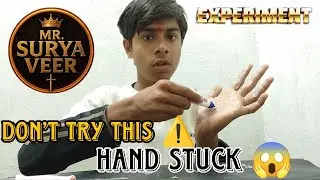  ये गलती मत करना 😱 Fevikwik Hand Experiment 🛑⚗️🧫