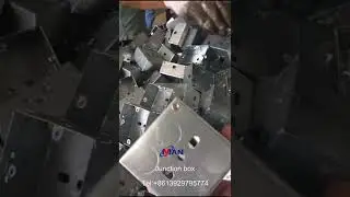 Junction box manufacturing line outlet box making machine
