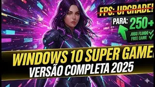 Windows 10 LITE MAIS R&Aacute;PIDO OTIMIZADO PARA PC FRACO E PC GAMER