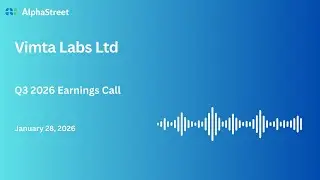 Vimta Labs Ltd Q3 FY2025-26 Earnings Conference Call