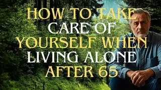 How to Take Care of Yourself When Living Alone After 65