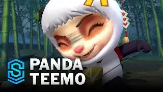 Panda Teemo Wild Rift Skin Spotlight