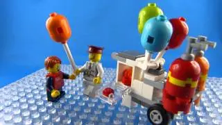 LEGO&reg; Creator Balloon Stand (40108) Time Lapse Build