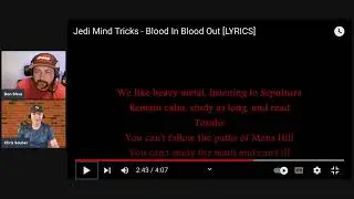 Rock Fan Reacts To Jedi Mind Tricks - Blood In Blood Out
