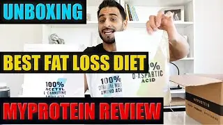 MYPROTEIN REVIEW | BEST FAT LOSS DIET | Unboxing Supplements- Whey Protein - Creatine - BCAAs