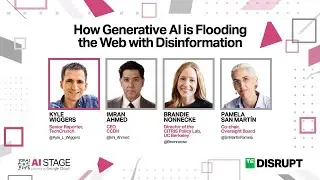 How Generative AI Is flooding the web with deepfakes and disinformation | TechCrunch Disrupt 2024