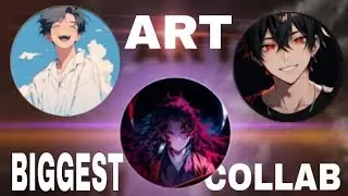 BIGGEST ART COLLBRATION OF 2025 #video #artwork #collaboration #naruto #trading