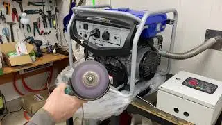 Генератор Yamaha EF 7200 E Послушайте как работает этот красавец.