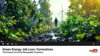Green Energy and Job Loss: The Human Toll of the Renewable Transition