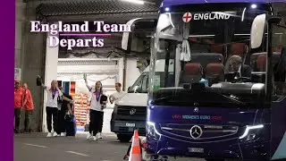 England Team Leaving Stadium After Euro Final 2025 Basel Switzerland🇨🇭#Lionesses