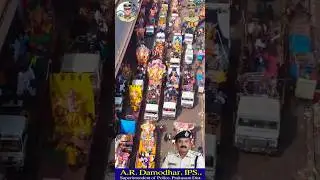 Safe & Peaceful Vinayaka Immersion in Prakasam | SP Sri A.R. Damodar, IPS Leads Security