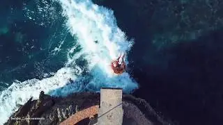 Mahana Point, Bali. Cliff Jumping w/ DJI Mavic Pro | 4K Video |