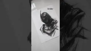 knights pencil Sketch🖤 | looks solid or not ?