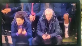 jose mourinho reaction on sterling yellow card