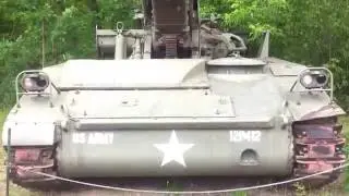 M107 175 mm self-propelled gun, Warsaw, Poland
