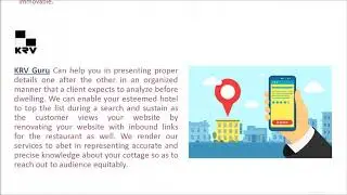 digital marketing for hotels and restaurants | KRV Guru | Restaurant Marketing