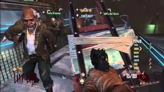 Black Ops 2 Zombies - Hour Long 8 Man Lobby on Tranzit (Round 15) (Part 1)