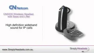GN Netcom GN9330 Wireless Headset with Lifter Video Overview