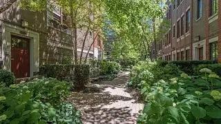 A sunny Lincoln Square townhome in a gated community