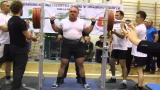 Adam Sobolewski - Strefa MOCY RIO Wellness Club - przysiad 260 kg
