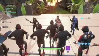 5 ikoniks Doing Scenario At The Same Time In Playground #fortnite #fortniteclips #ikonik #gaming 
