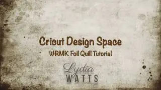 We R Memory Keepers Foil Quill Tutorial