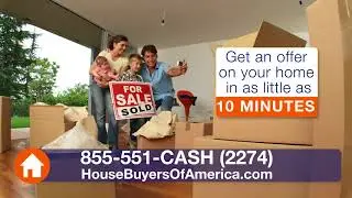 House Buyers of America TV Commercial April 2018 - We Buy Houses!