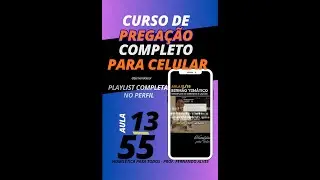 Aula 13/55 - Exemplos de Esboço de Pregação Temática