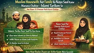Naya Saal Islami Tarike Se Kaise Manaye? 🧕🏻 Muslim Housewife & Family Guide 🏡 #islamitarika #2026 