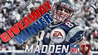 MADDEN 17 GIVEAWAY WINNER ANNOUNCED!!!