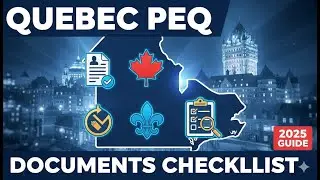 Программа PEQ в Квебеке: чёткое описание необходимых документов (руководство 2025 г.)