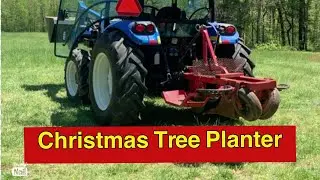 Planting Norway Spruce with 3-Point Tree Transplanter