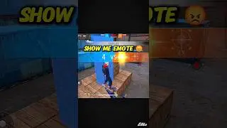 Show me Emote 😡 Take Revenge 👿 ll #shorts #freefire freefire #trending