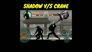 Shadow Fight 2 || Defeat Crane 5th Body Guard  in aggressive || Epic moments Part 10