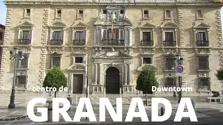 &iquest;C&oacute;mo es el centro de la ciudad de Granada? Lo que debes visitar para conocer la ciudad. Espa&ntilde;a.