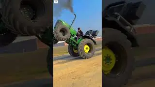 mini tractor race video
