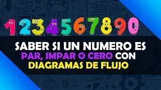 11. Diagrama de Flujo en Flowgorithm | Condicionales | Número par, impar o cero