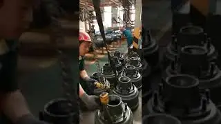 Semi-trailer axle production line