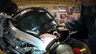 1991 Honda VFR750 - Valve cover access
