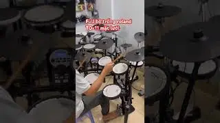 Full bộ trống roland TD-11 mặt lưới 🕸️ #drums #trending #trống #music