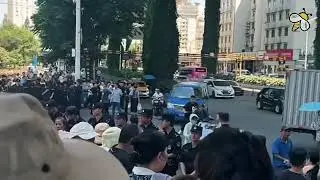 湖北武汉：最大城中村村民堵路示威抵制&ldquo;房票&rdquo;拆迁（2025.07.04）