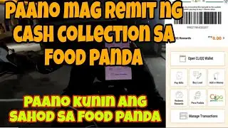 Paano mag remit ng cash collection sa food panda at paano kunin ang sahod