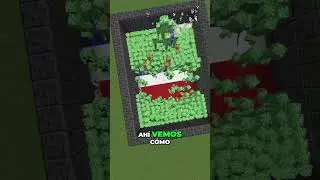 Experimento de gatos vs 1 M&aacute;quina de Creepers #minecraft #shorts